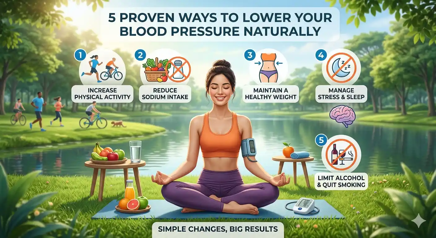5 Proven Ways to Lower Your Blood Pressure Naturally